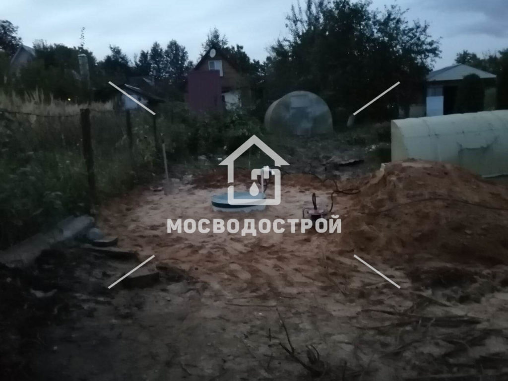 Скважина с кессоном в снт быково (11)