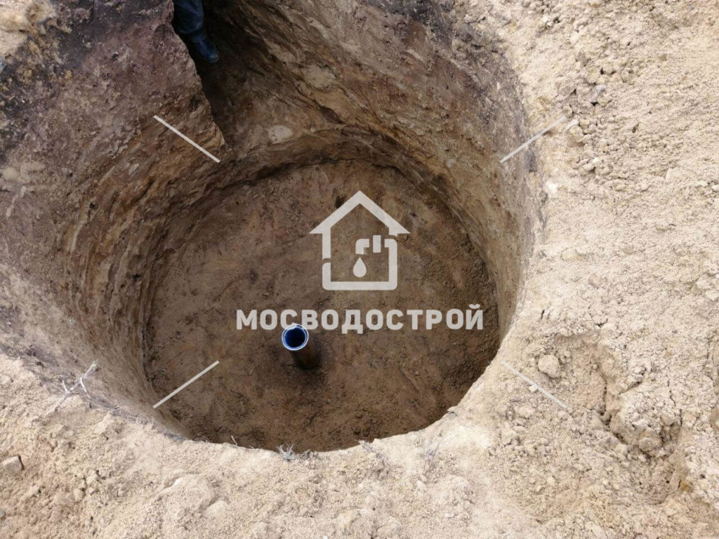 Скважина с кессоном в снт быково (23)