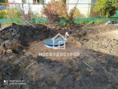 Скважина с кессоном в ст горизонт