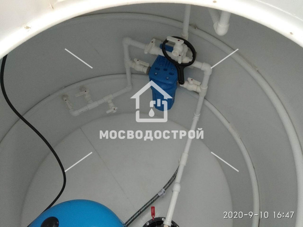 Скважина с кессоном в ст светлячок (5)
