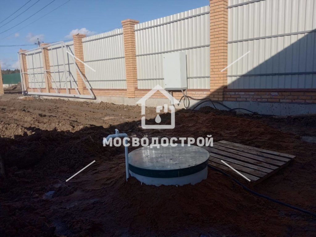 Скважина с кессоном в д. большое покровское