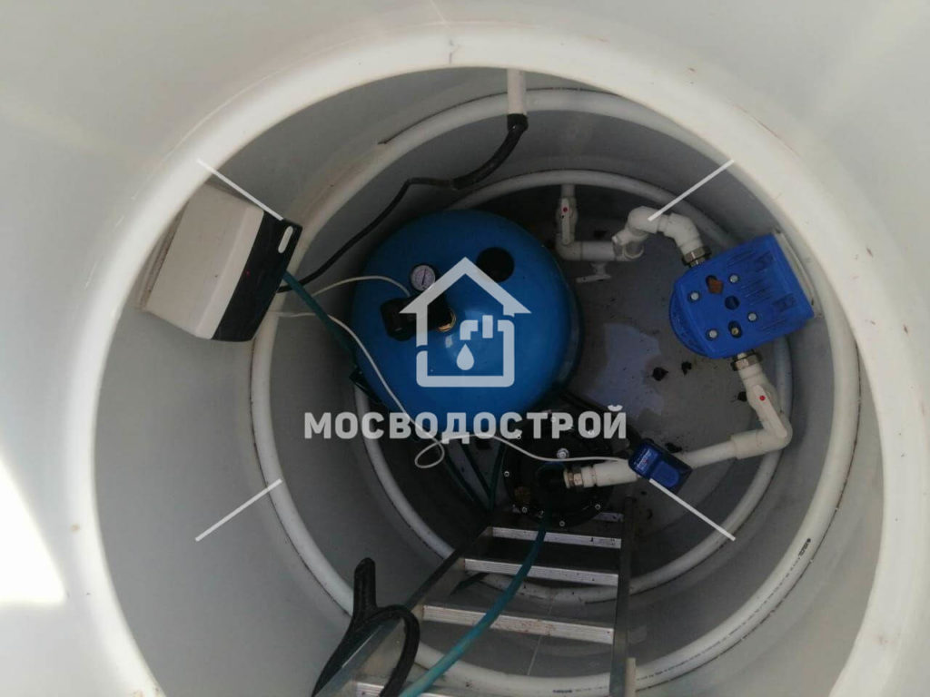 Скважина с кессоном в д. еськино (23)