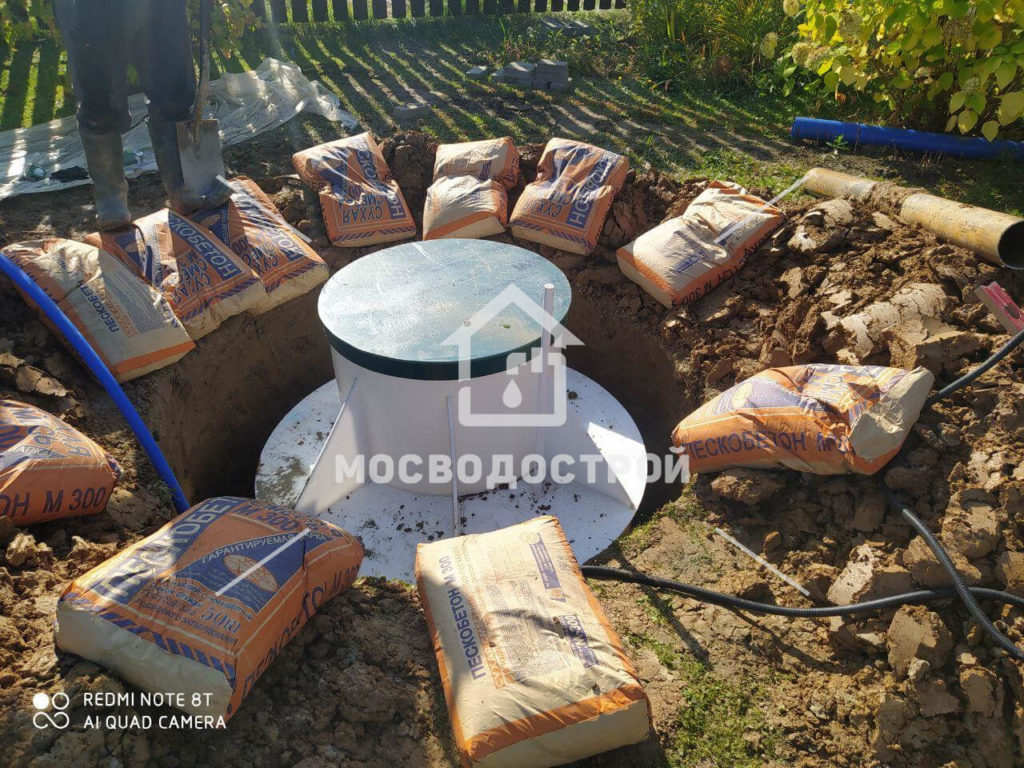 Скважина с кессоном в д. еськино (9)