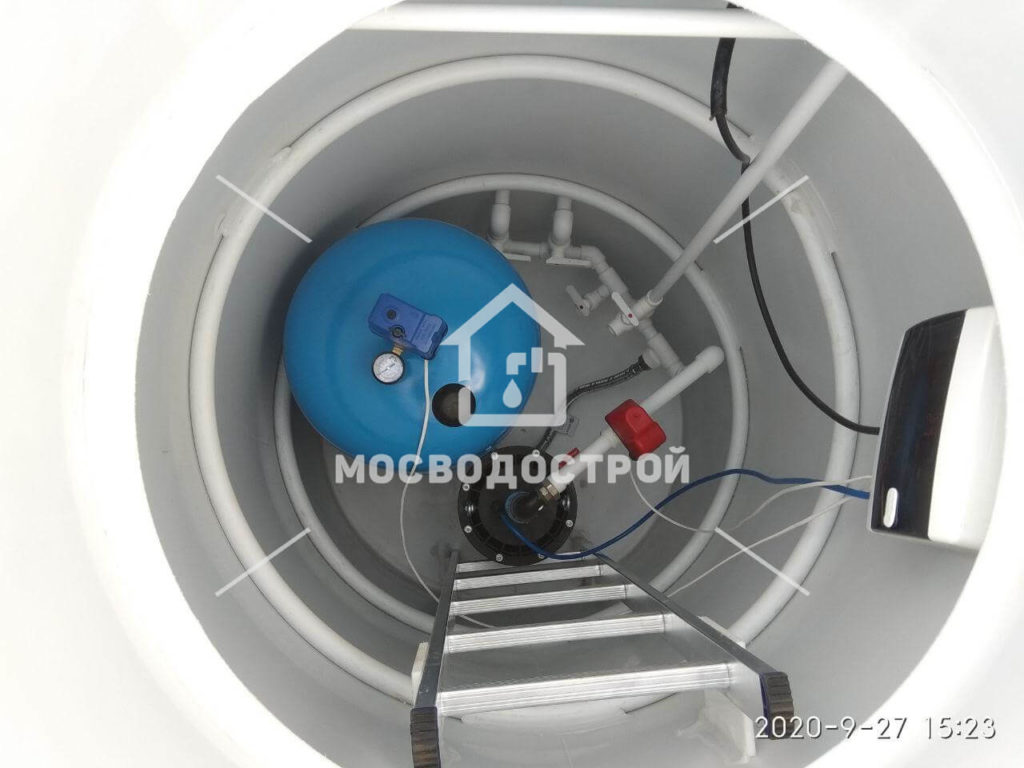 Скважина с кессоном в д. голохвастово (1)