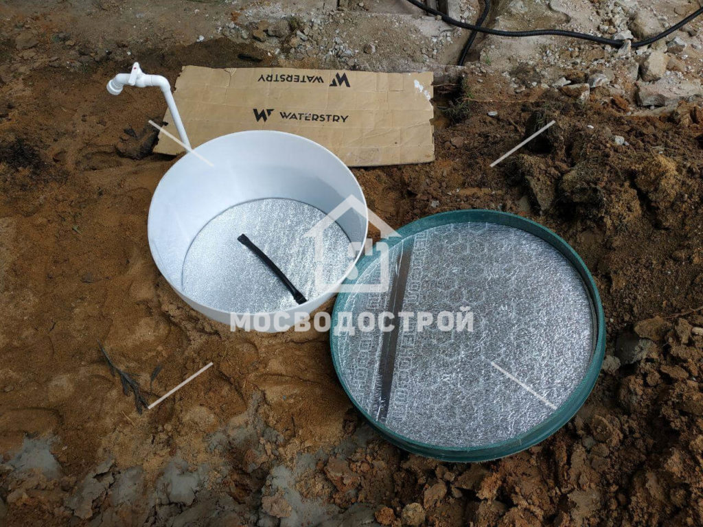 Скважина с кессоном в д. говорово (12)