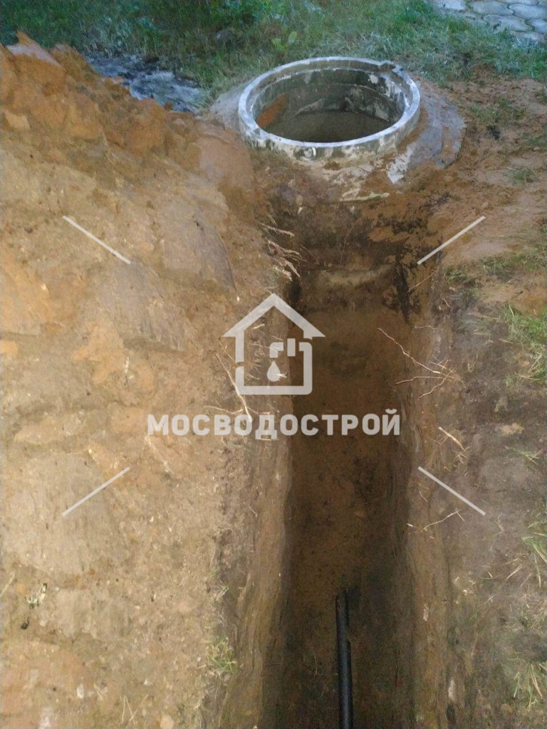 Скважина с кессоном в д. говорово (5)