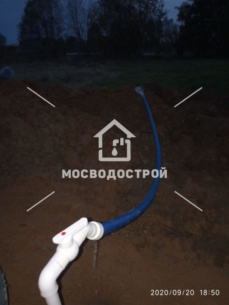 Скважина с кессоном в д. лукьянцево (2)