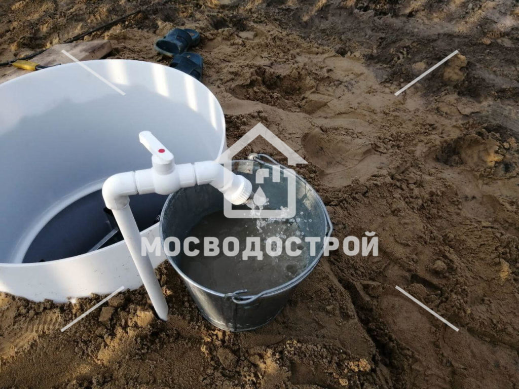 Скважина с кессоном в д. назарьево (14)
