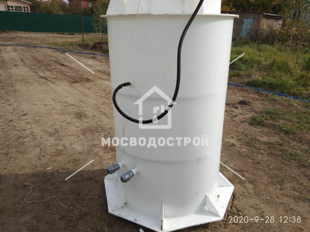 Скважина с кессоном в д. орловка (8)