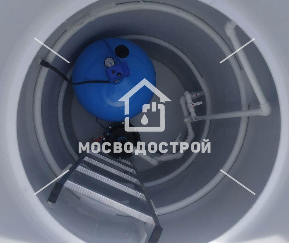 Скважина с кессоном в д. пучково (1)