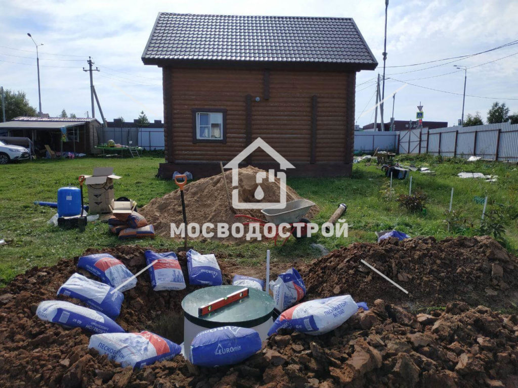 Скважина с кессоном в д. пучково (10)