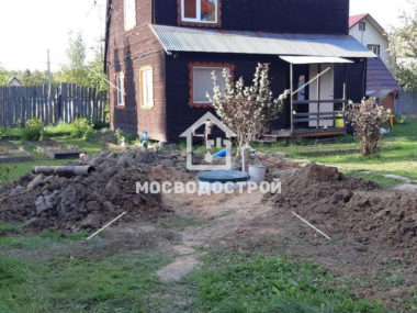 Скважина с кессоном в д. сандарово (16)