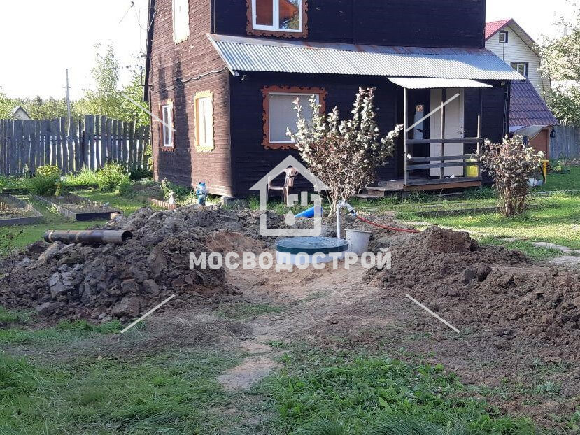 Скважина с кессоном в д. сандарово (16)