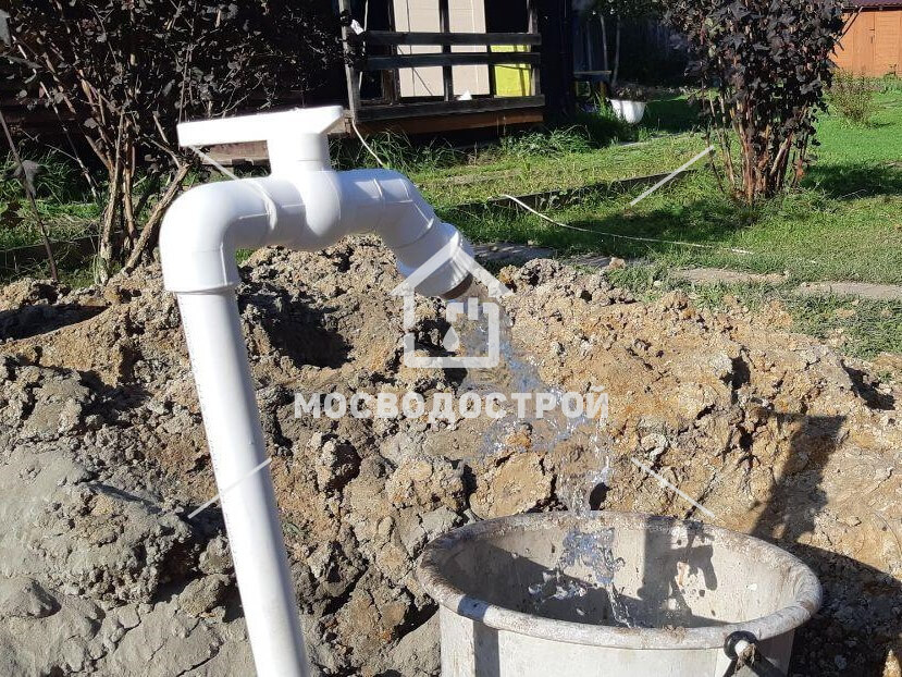 Скважина с кессоном в д. сандарово (17)