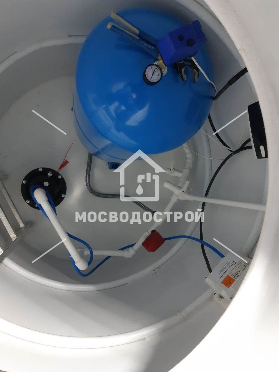 Скважина с кессоном в г. лобня (1)