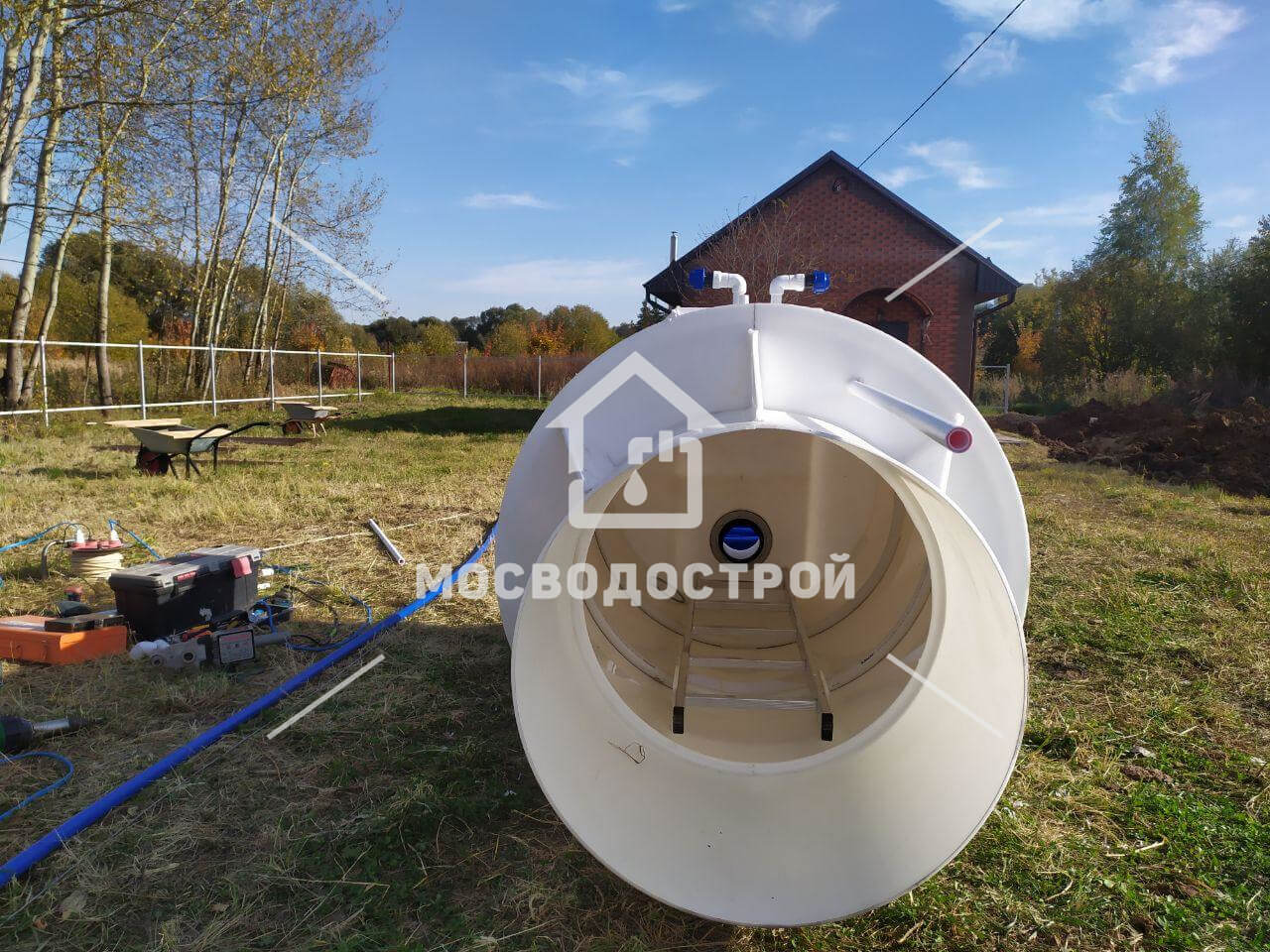 Скважина с кессоном в с. степановское (10)