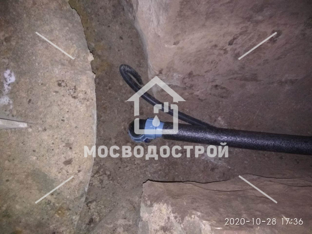 Обустройство скважины с кессоном в д. верейкино (16)