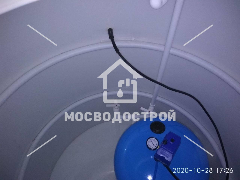 Обустройство скважины с кессоном в д. верейкино (17)