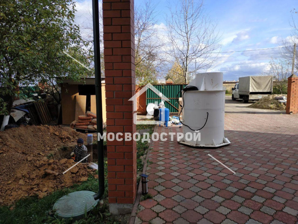 Обустройство скважины с кессоном в д. заболотье (11)