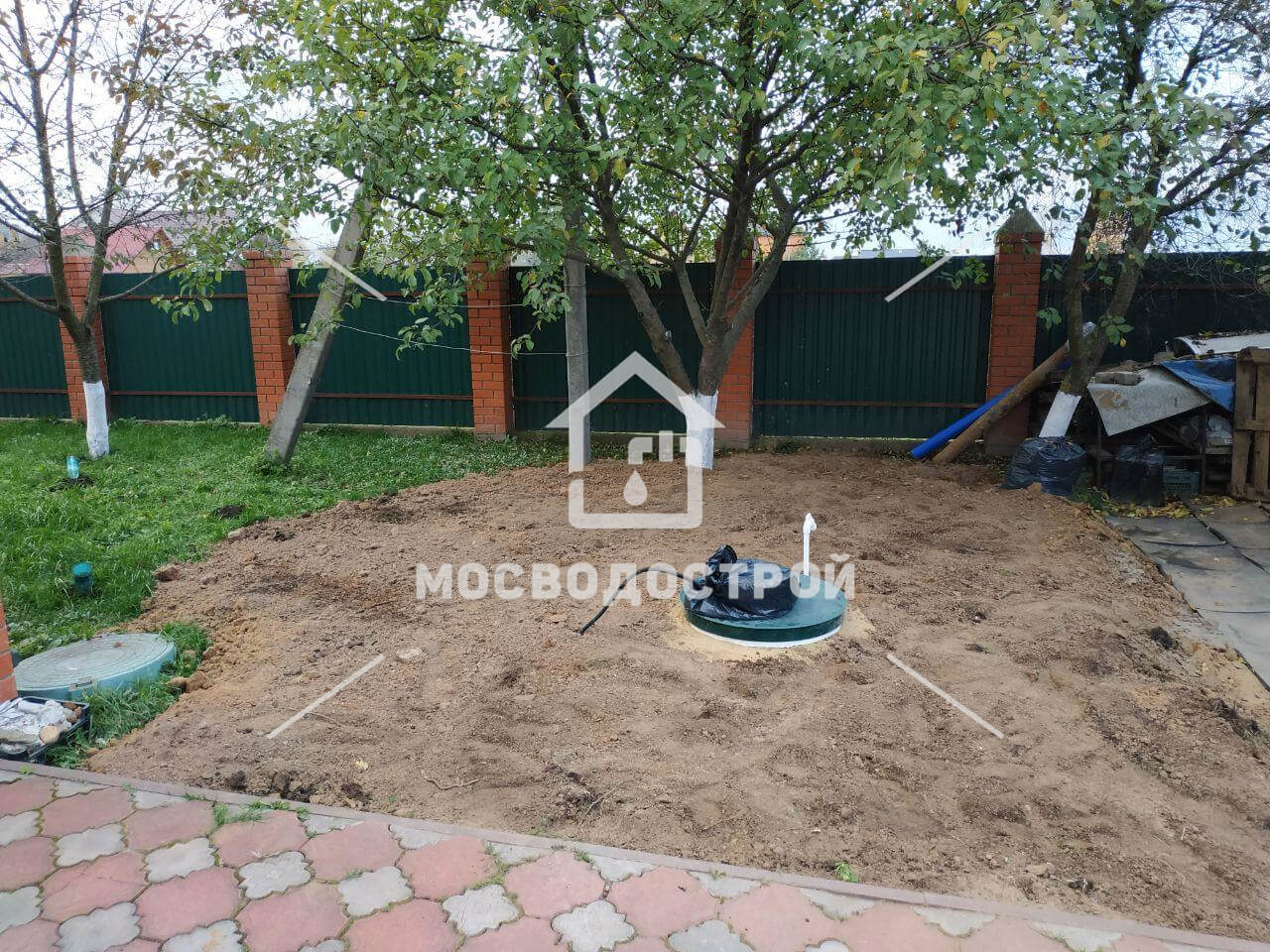 Обустройство скважины с кессоном в д. заболотье (6)
