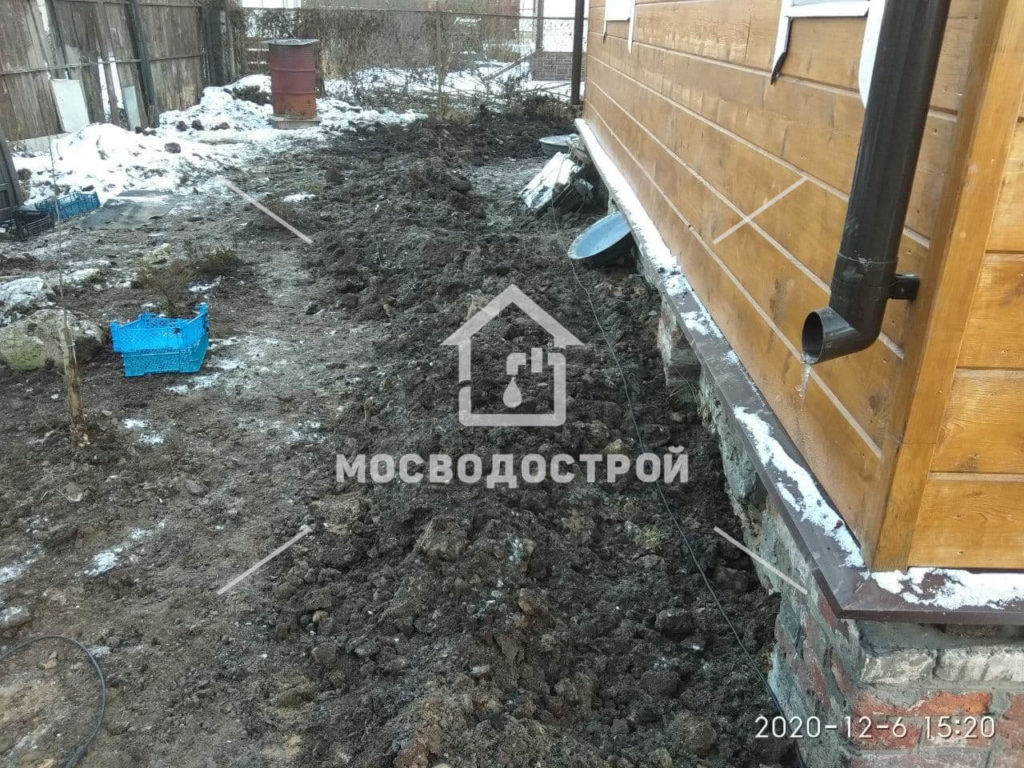 Скважина с кессоном и разводка по дому в снт вишенка (10)