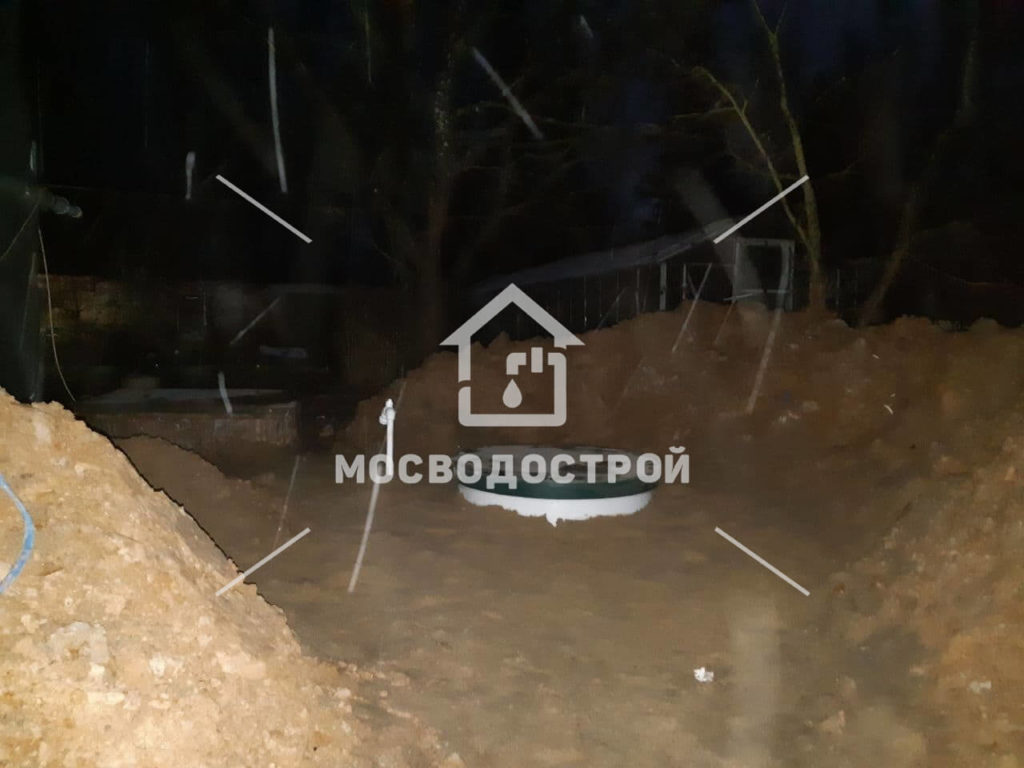 Скважина с кессоном и разводка по дому в ст берёзка 291 (36)