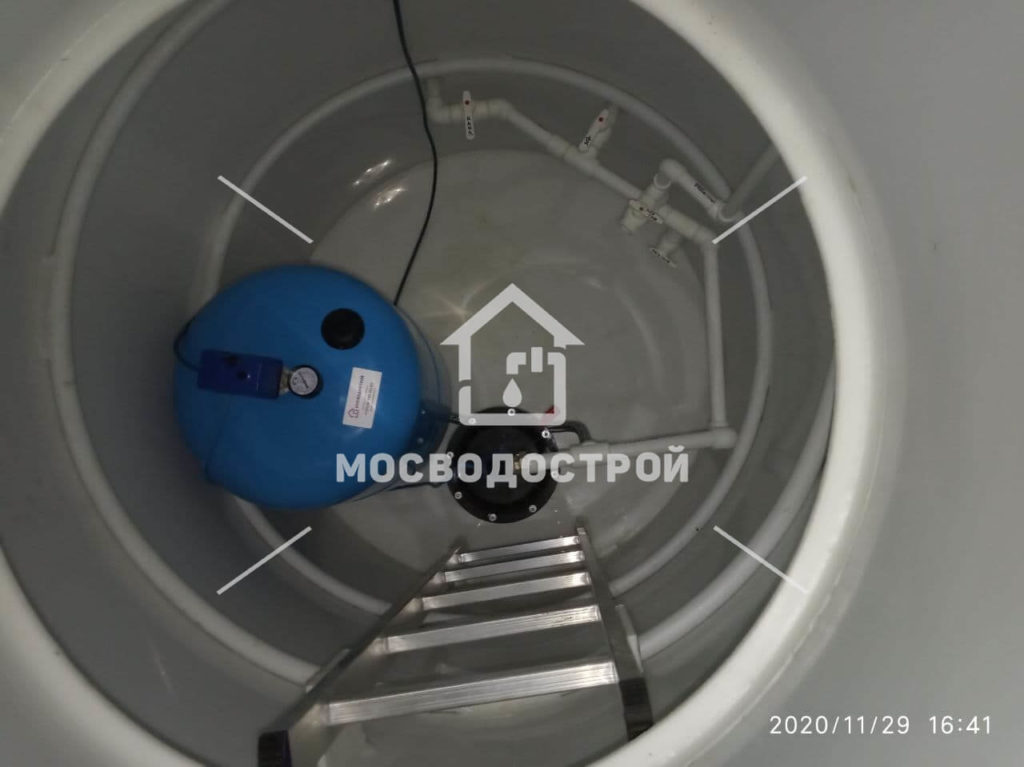 Скважина с кессоном в дп южный