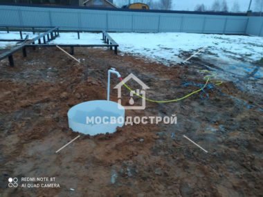 Скважина с кессоном в кп венский лес