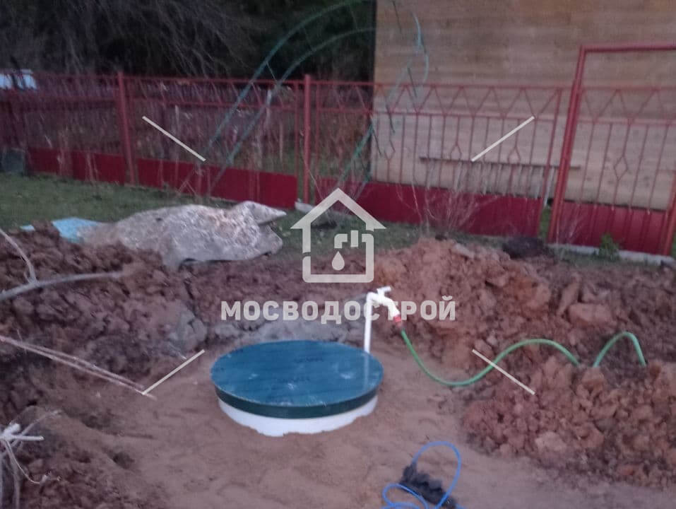 Скважина с кессоном в снт инжстрой
