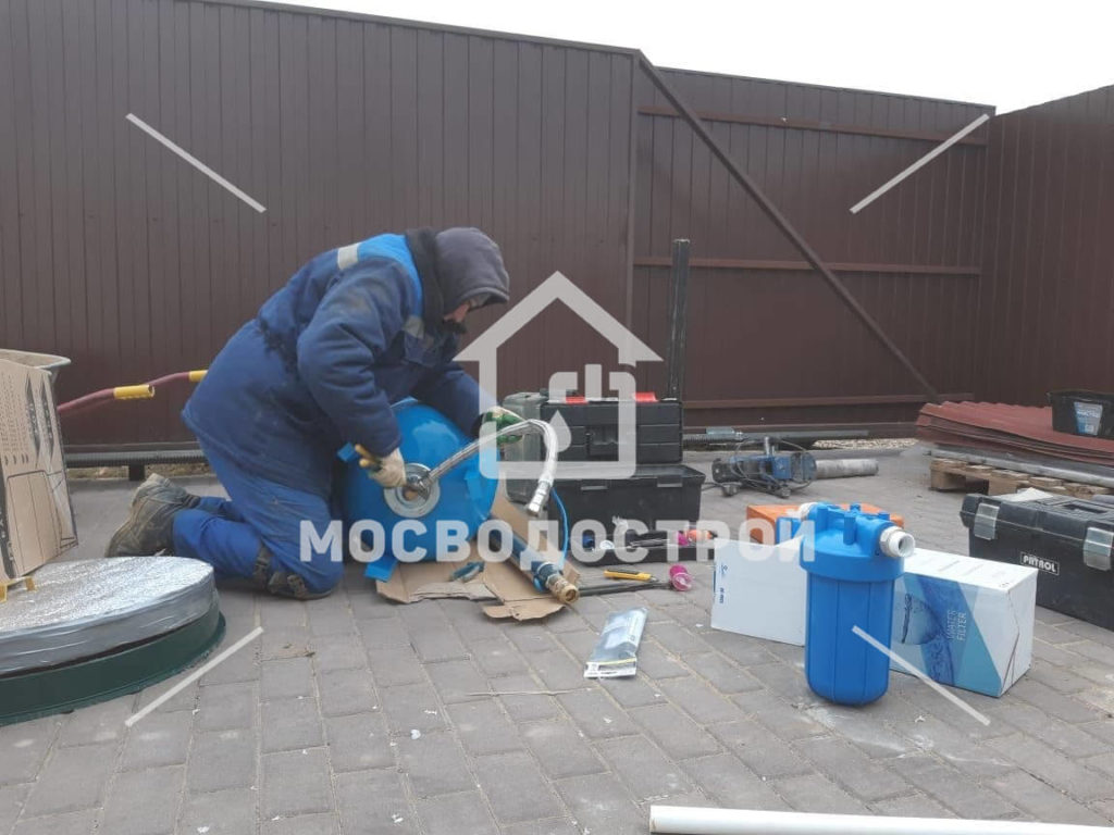 Скважина с кессоном в снт сихнево (10)