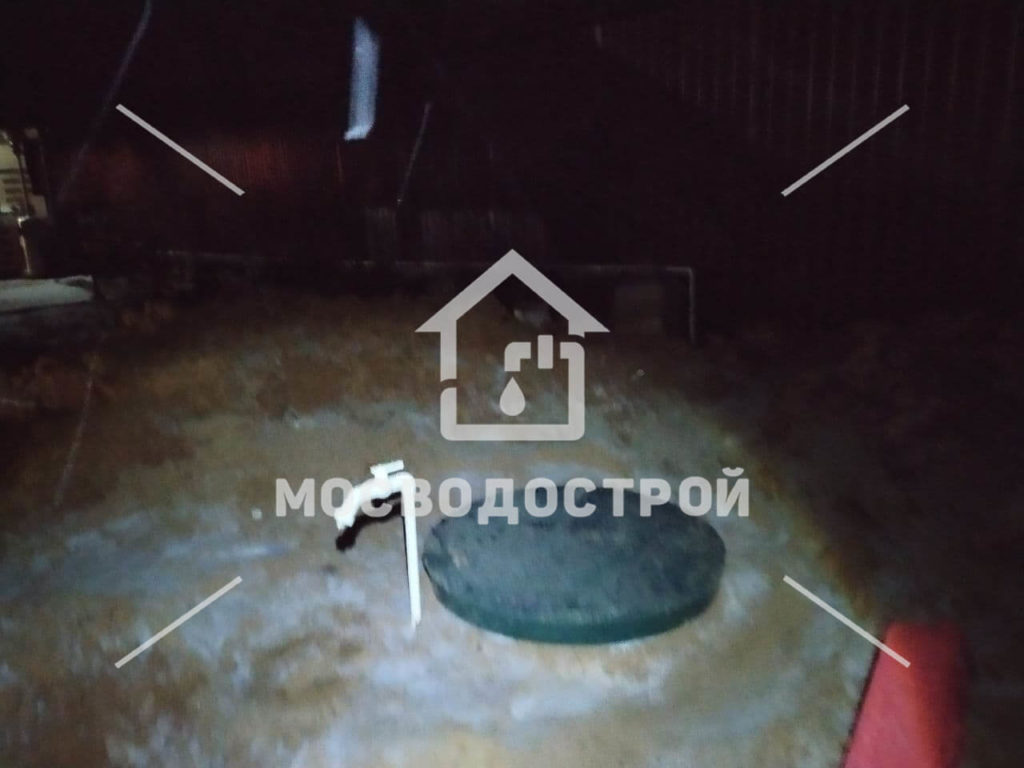 Скважина с кессоном в снт сихнево