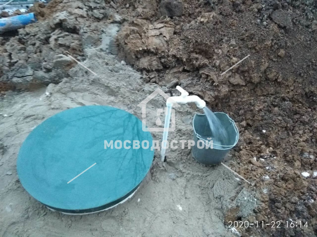 Скважина с кессоном в снт солнечное (19)