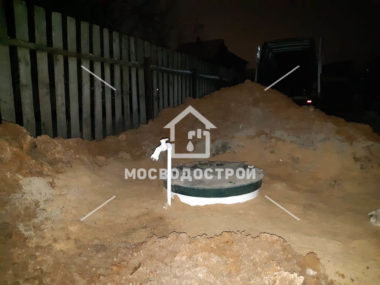 Скважина с кессоном в ст кунья роща