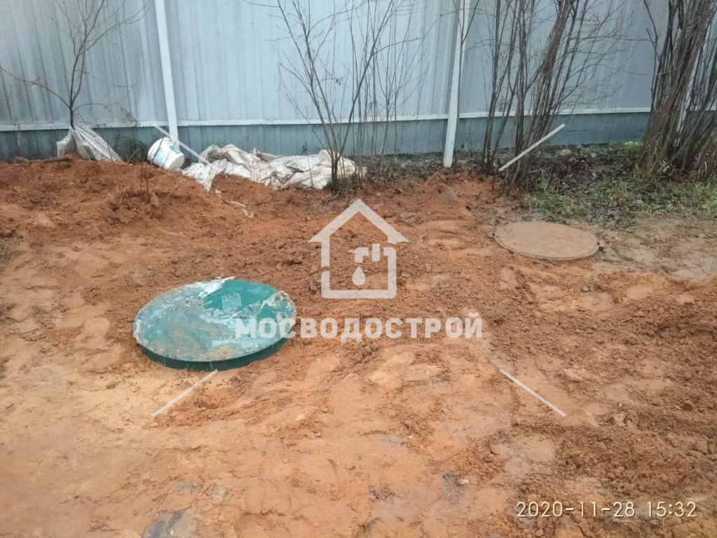 Скважина с кессоном в ст родник