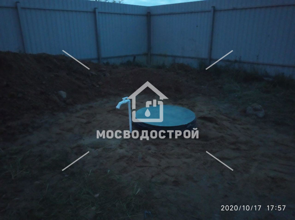 Скважина с кессоном в ст военное содружество
