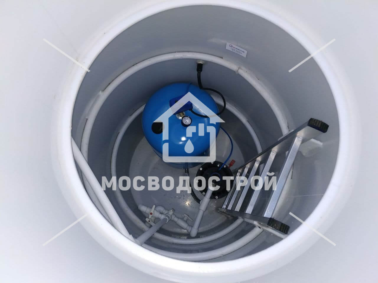 Скважина с кессоном в д. чаплыгино (5)