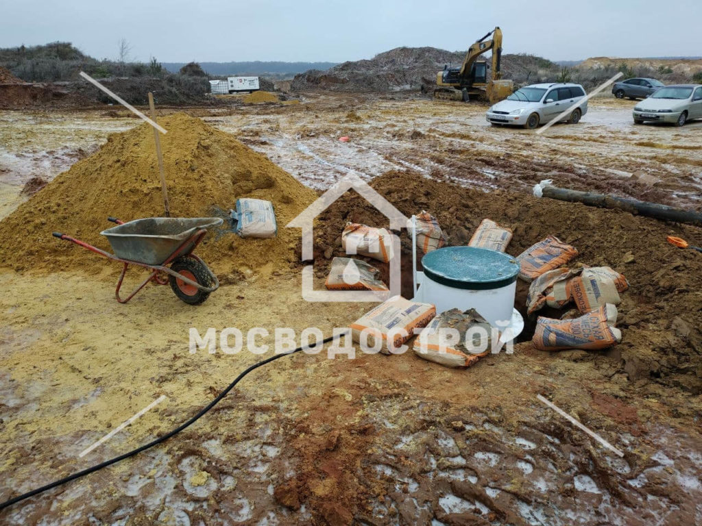 Скважина с кессоном в д. чаплыгино (6)