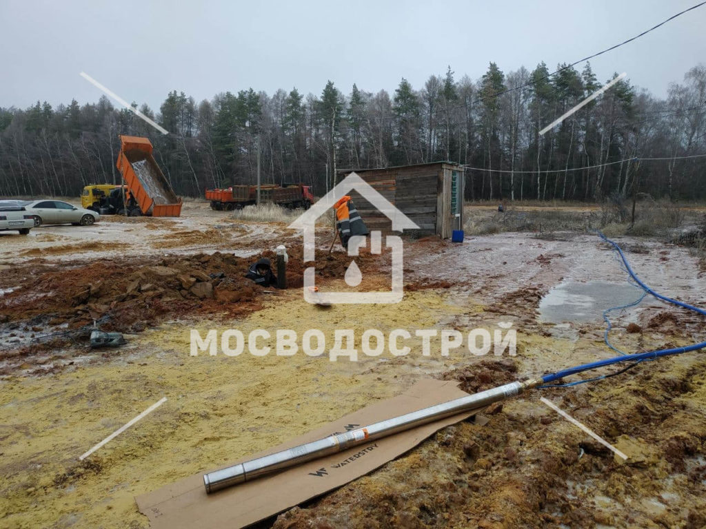 Скважина с кессоном в д. чаплыгино (7)