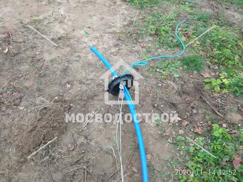 Скважина с кессоном в д. дядьково (14)
