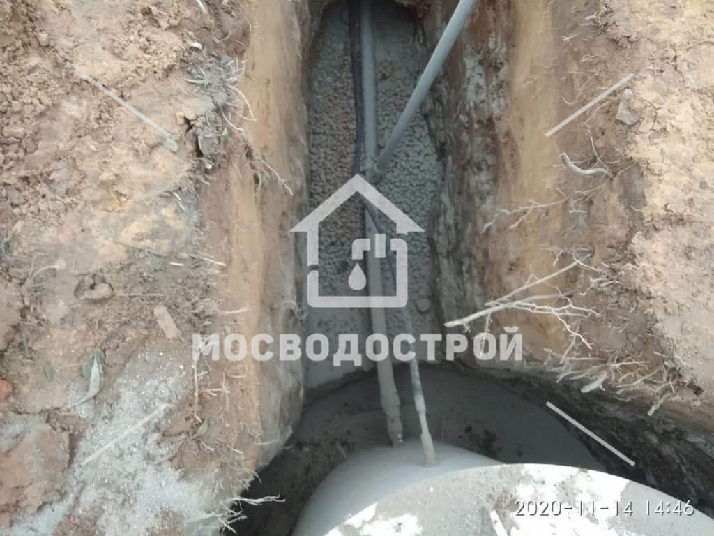 Скважина с кессоном в д. дядьково (9)