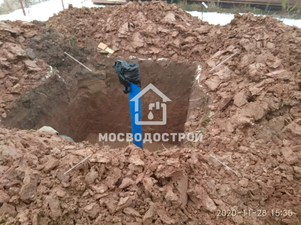 Скважина с кессоном в д. кудрино (9)