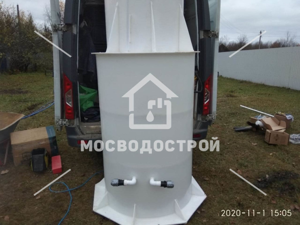 Скважина с кессоном в д. пушкарка (11)