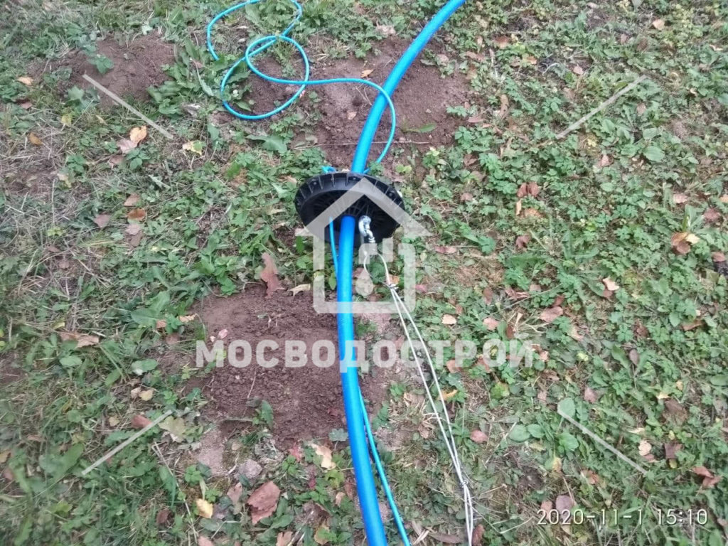 Скважина с кессоном в д. пушкарка (12)