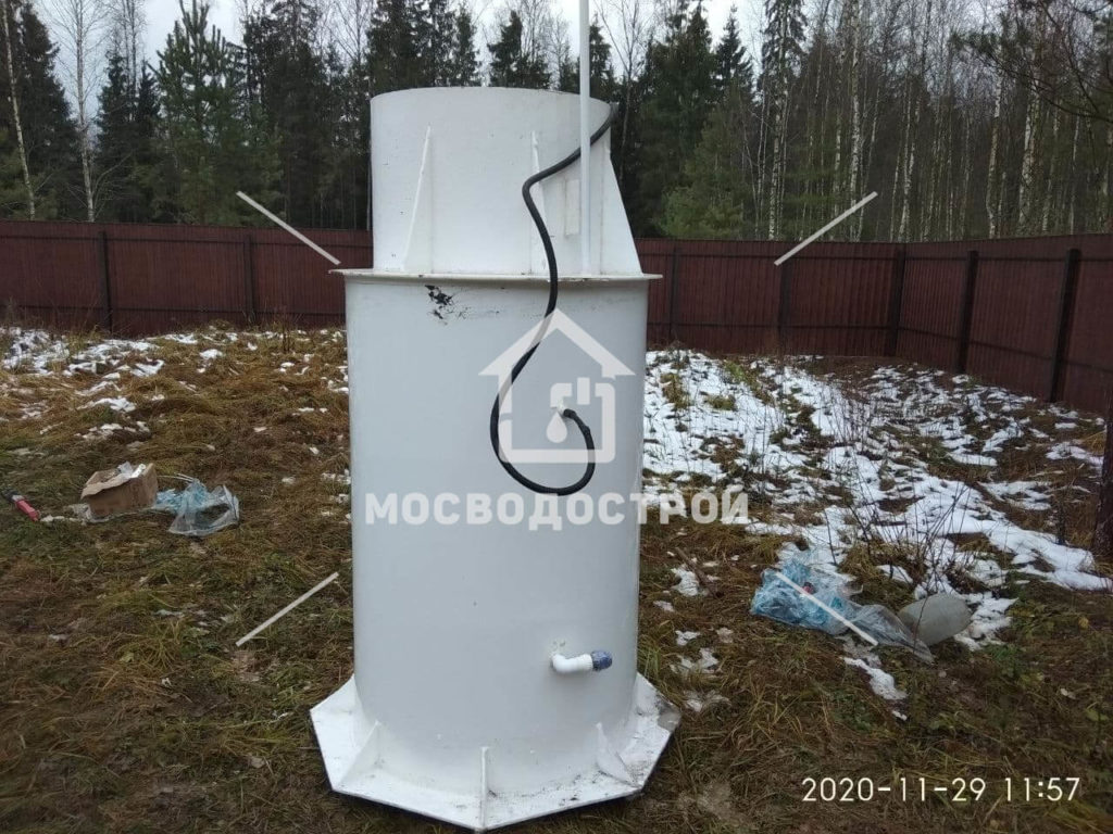 Скважина с кессоном в д. таширово (1)