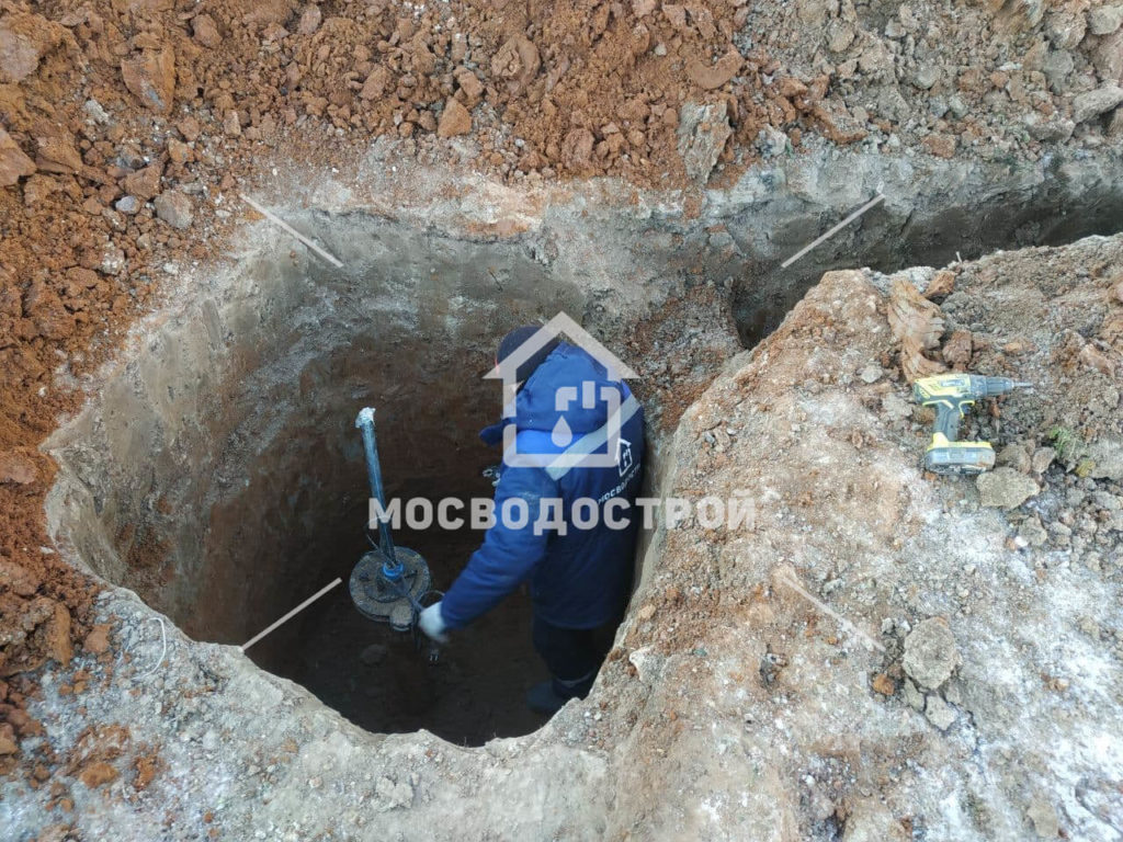 Скважина с кессоном в д. вихрово (9)