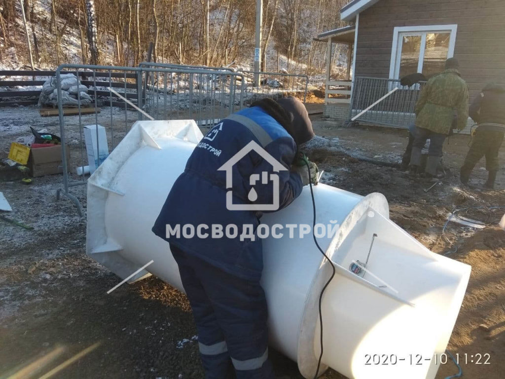Скважина с кессоном в п. форелевое хозяйство сходня (13)