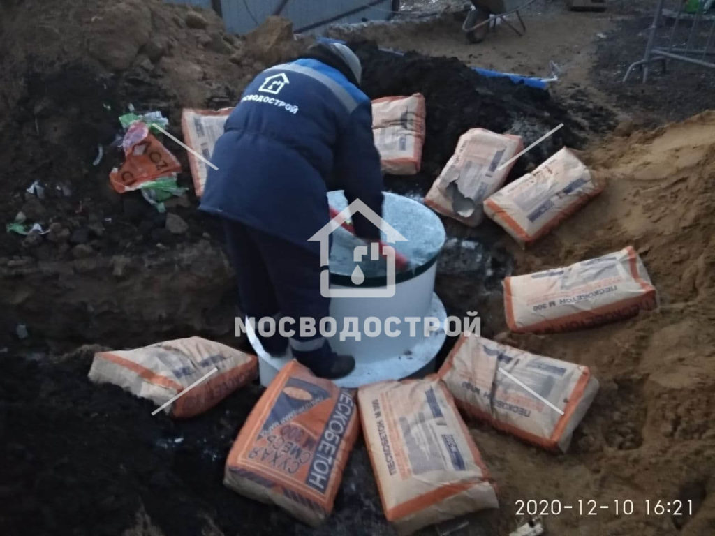 Скважина с кессоном в п. форелевое хозяйство сходня (22)
