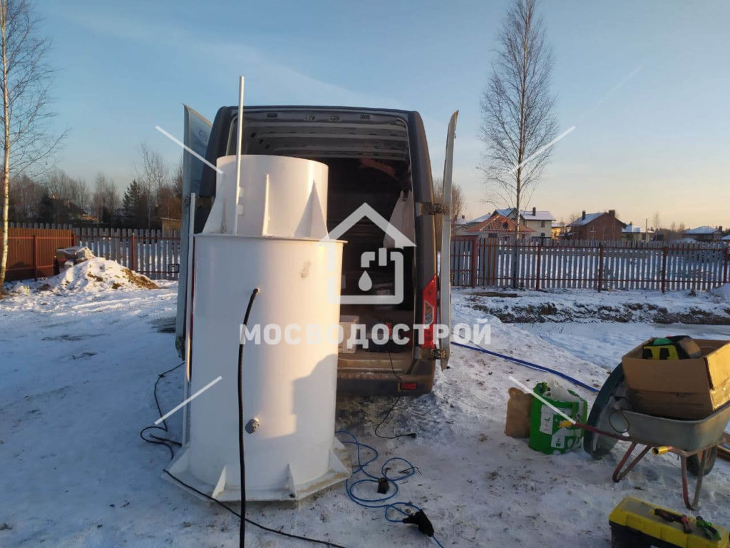 Скважина с кессоном в пос. краснопахорское (14)