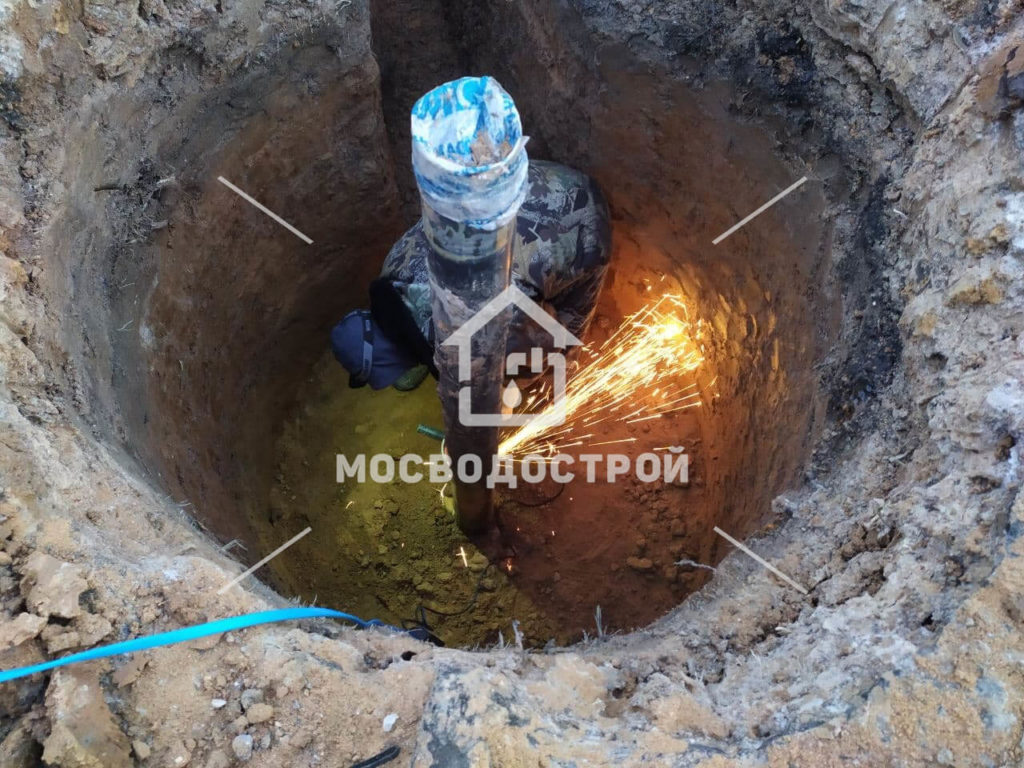 Скважина с кессоном в пос. краснопахорское (17)