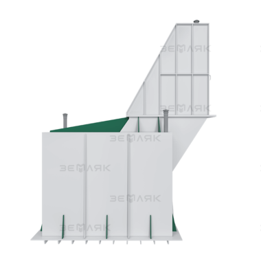 Погреб ЗЕМЛЯК Комфорт Плюс 1500x1500x2500 мм